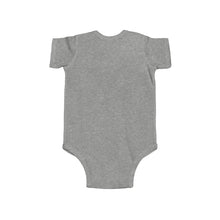 Load image into Gallery viewer, Yellow Peg Doll (Dark Skin Tone) Infant Fine Jersey Bodysuit
