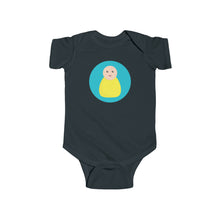 Load image into Gallery viewer, Yellow Peg Doll (Light Skin Tone)Infant Fine Jersey Bodysuit