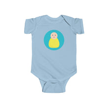 Load image into Gallery viewer, Yellow Peg Doll (Light Skin Tone)Infant Fine Jersey Bodysuit