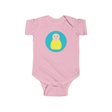 Load image into Gallery viewer, Yellow Peg Doll (Light Skin Tone)Infant Fine Jersey Bodysuit
